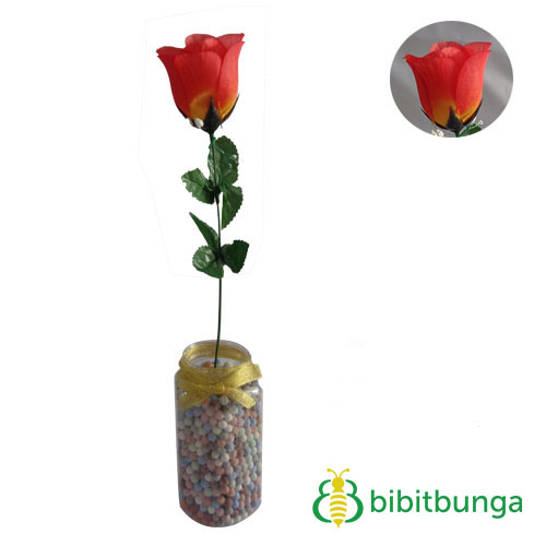 bunga plastik mawar orange colorado bibitbunga bunga plastik mawar orange colorado bibitbunga