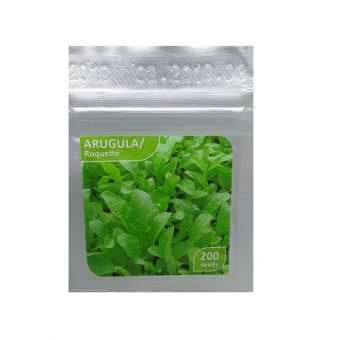 benih arugula roquetta 200 biji kemasan foil benih arugula roquetta 200 biji kemasan foil