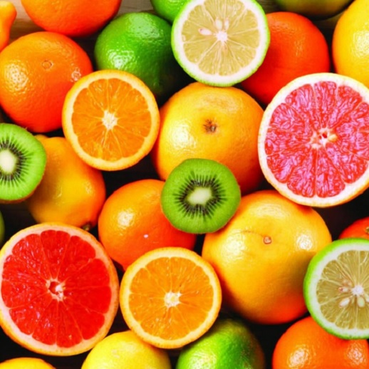 Buah-buahan penghasil vitamin C.