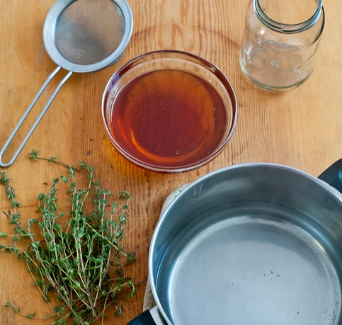 Thyme tea can relieve cough