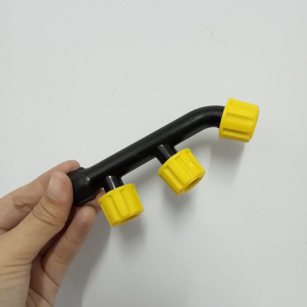 Jual Nozzle Plastik Kepala 3 Lubang Titik Mata Sprayer Elektrik Nozel ...