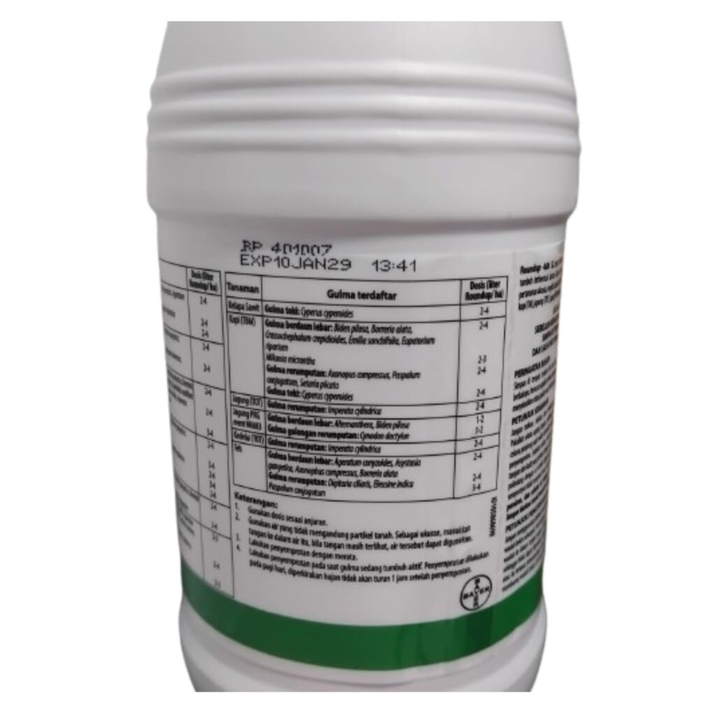 Jual Herbisida Roundup BIOSORB 486 SL 1 Liter - BibitBunga.com